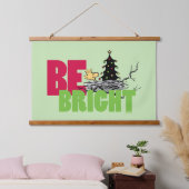 pinda's | Woodstock Christmas Be Bright Hangend Wandkleed (Slaapkamer)