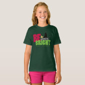 pinda's | Woodstock Christmas Be Bright T-shirt (Voorkant volledig)