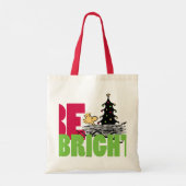 pinda's | Woodstock Christmas Be Bright Tote Bag (Achterkant)