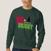 pinda's | Woodstock Christmas Be Bright Trui (Voorkant)