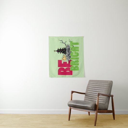 pinda's | Woodstock Christmas Be Bright Wandkleed (In situ)