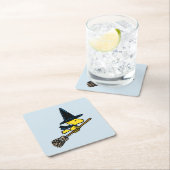 pinda's | Woodstock Halloween Witch Kartonnen Onderzetters (Insitu)