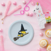 pinda's | Woodstock Halloween Witch Papieren Bordje (Feest)