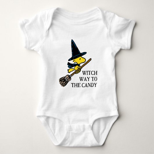 pinda's | Woodstock Halloween Witch Romper (Voorkant)