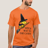 pinda's | Woodstock Halloween Witch T-shirt (Voorkant)