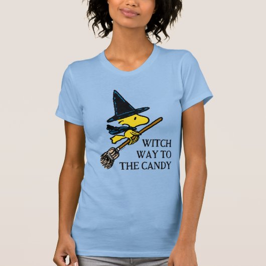 pinda's | Woodstock Halloween Witch T-shirt (Voorkant)