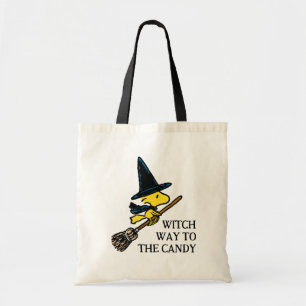 pinda's   Woodstock Halloween Witch Tote Bag