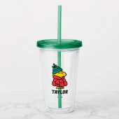 pinda's | Woodstock Puffy Winter Jacket Acryl Drinkbeker (Voorkant)