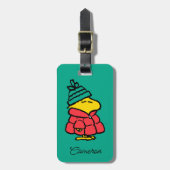 pinda's | Woodstock Puffy Winter Jacket Bagagelabel (Voorkant verticaal)