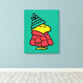 pinda's | Woodstock Puffy Winter Jacket Canvas Afdruk (Insitu (Houten vloer))