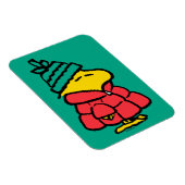 pinda's | Woodstock Puffy Winter Jacket Magneet (Rechterzijde)