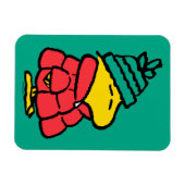 pinda's | Woodstock Puffy Winter Jacket Magneet (Horizontaal)