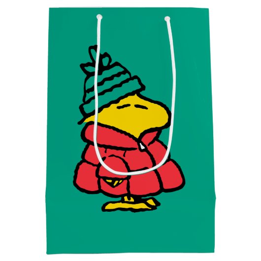 pinda's | Woodstock Puffy Winter Jacket Medium Cadeauzakje (Achterkant)