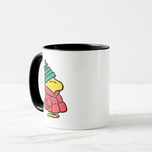 pinda's | Woodstock Puffy Winter Jacket Mok (Voorkant links)