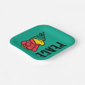 pinda's | Woodstock Puffy Winter Jacket Papieren Bordje (Gebogen)