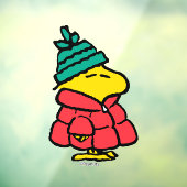 pinda's | Woodstock Puffy Winter Jacket Raamsticker (Vel 3)