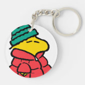 pinda's | Woodstock Puffy Winter Jacket Sleutelhanger (Achterkant)