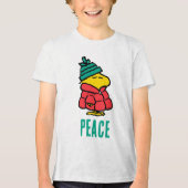 pinda's | Woodstock Puffy Winter Jacket Tri-Blend Shirt (Voorkant)