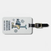 pinda's | Woodstock Ski Pro Bagagelabel (Voorkant horizontaal)