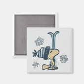 pinda's | Woodstock Ski Pro Magneet (Voorkant / Achterkant)