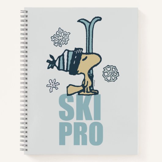 pinda's | Woodstock Ski Pro Notitieboek (Voorkant)