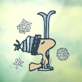 pinda's | Woodstock Ski Pro Raamsticker (Vel 3)