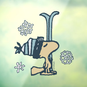 pinda's   Woodstock Ski Pro Raamsticker