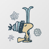 pinda's | Woodstock Ski Pro Raamsticker (Vel)