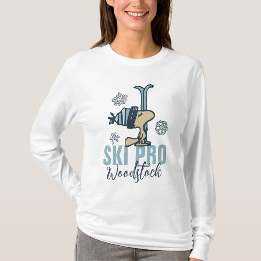 pinda's | Woodstock Ski Pro T-shirt (Voorkant)