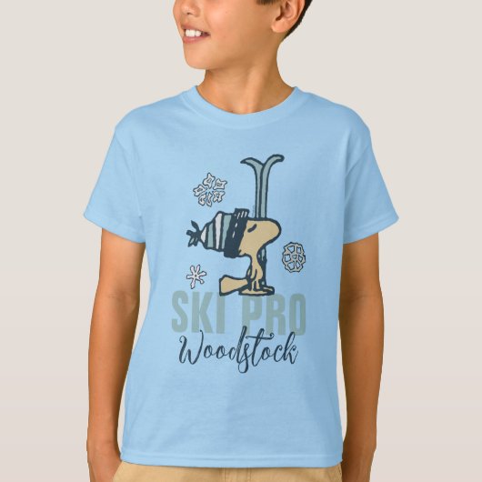 pinda's | Woodstock Ski Pro T-shirt (Voorkant)