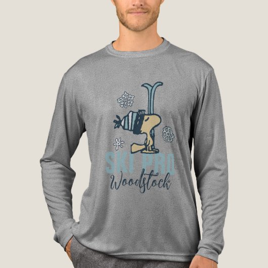 pinda's | Woodstock Ski Pro Tri-Blend Shirt (Voorkant volledig)