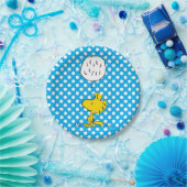 pinda's | Woodstock Speaks & Polka Dots Papieren Bordje (Feest)