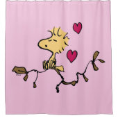 pinda's | Woodstock Whistle Douchegordijn (Voorkant)