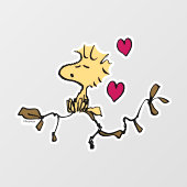 pinda's | Woodstock Whistle Raamsticker (Vel)