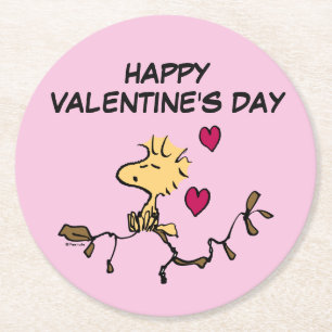 pinda's Woodstock Whistle Ronde Kartonnen Onderzetter