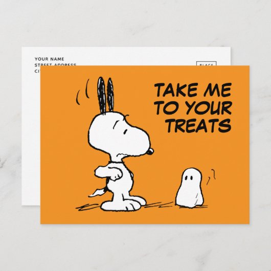 pinda's | Woodstocy Shelps Briefkaart (Voorkant / Achterkant)