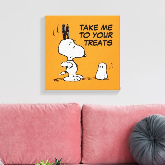 pinda's | Woodstocy Shelps Canvas Afdruk (Insitu (Woonkamer))