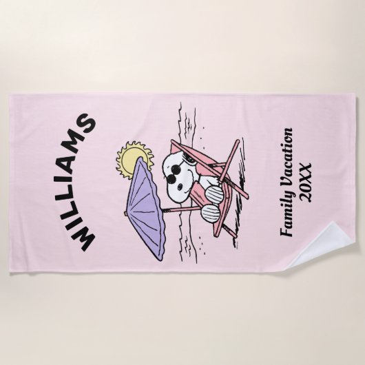 pinda's | Ziektebandenspanning Strandlaken (Voorkant)