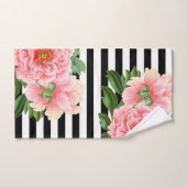 pinda's zwarte strepen bad handdoek (Handdoek)