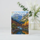 Pindus National Park Griekenland Reizen Briefkaart (Staand voorkant)