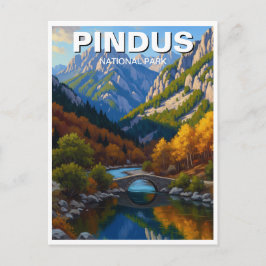 Pindus National Park Griekenland Reizen Briefkaart