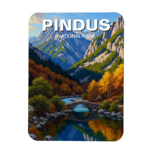 Pindus National Park Griekenland Reizen Magneet