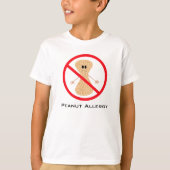 Pindvrije allergie-Shirt T-shirt (Voorkant)