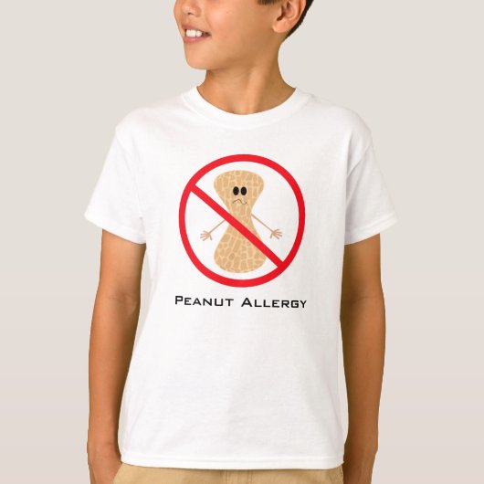 Pindvrije allergie-Shirt T-shirt (Voorkant)