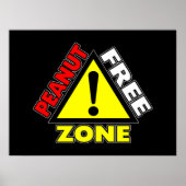 Pindvrije zone (Pindanut Allergy) Poster (Voorkant)