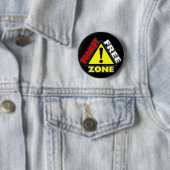 Pindvrije zone (Pindanut Allergy) Ronde Button 5,7 Cm (In situ)