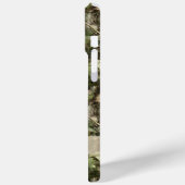 Pine and Leaves Camouflage Personalized Case-Mate iPhone Case (Achterkant / Links)