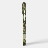 Pine and Leaves Camouflage Personalized Case-Mate iPhone Case (Achterkant / Links)