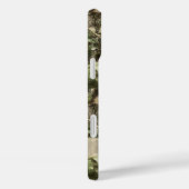 Pine and Leaves Camouflage Personalized Case-Mate iPhone Case (Achterkant / Rechts)