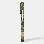 Pine and Leaves Camouflage Personalized Case-Mate iPhone Case (Achterkant / Links)